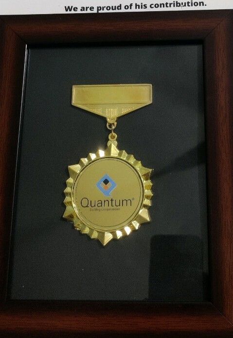 Quantum foundation medal 